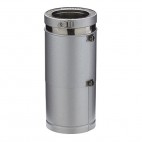 Élément droit réglable de 35 à 45 cm sans joint