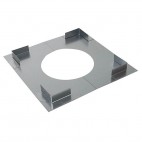 Plaque distance sécurité non ventilée