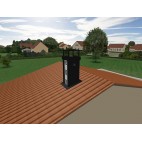 Sortie de toit luminance grand mod&egrave;le