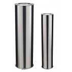 Élément droit 45 cm conduit Inox-Inox