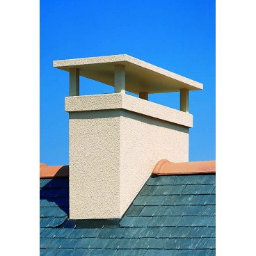 Sortie de toit Bretagne avec conduit Inox-Galva