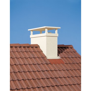 Sortie de toit Normandie avec conduit Inox-Galva