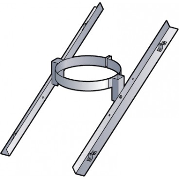 Cadre de fixation pour sortie de toit Optimale
