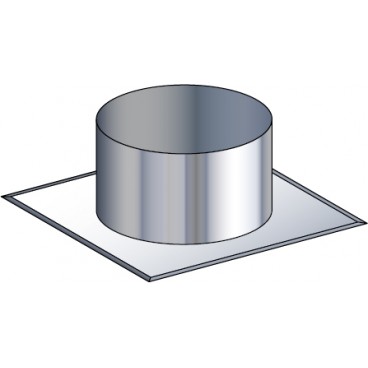 Embase toit plat pour sortie de toit Optimale
