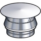 Chapeau aspirateur Galactic conduit Inox-Galva