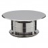 Chapeau aspirateur simple conduit Inox-Inox