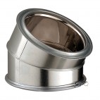 Coudes 15°, 30° et 45° Inox-Galva