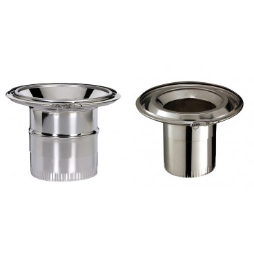 Raccord simple / double paroi Inox-Galva
