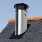 Sortie de toit Optimale hauteur 80 cm avec conduit Efficience
