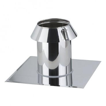 Solin toit plat avec collerette conduit Efficience