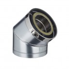 Coudes 15°, 30° et 45° Efficience Galva