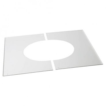 Plaque de propret&eacute; pour plaque PDSE ( rampant ) Blanc Efficience
