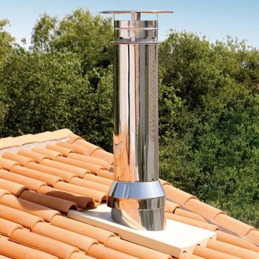 Sortie de toit Ronde STI mod&egrave;le standard conduit PGI