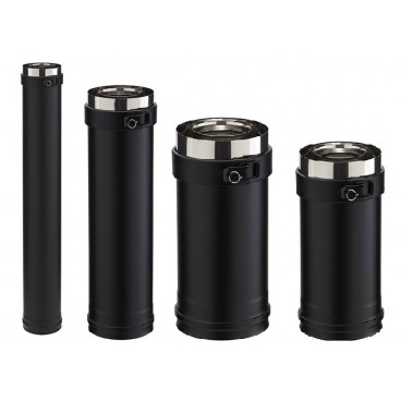 &Eacute;l&eacute;ment droit noir mat PGI