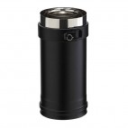 Élément droit noir mat PGI