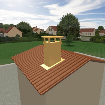 Sortie de toit Tradinov rectangle USR