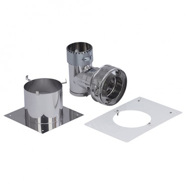 Kit d&eacute;part sol pour po&ecirc;le et foyer gaz