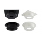 Finition plafond pour conduit isolé inox-galva Ø180-230