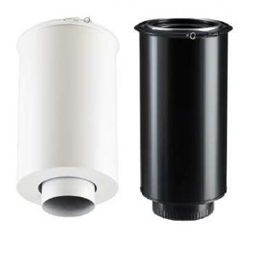 &Eacute;l&eacute;ment droit de finition pour conduit Inox-Galva