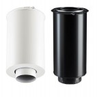 &Eacute;l&eacute;ment droit de finition pour conduit inox-galva