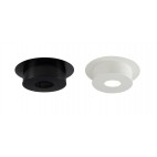 Finition plafond ronde hauteur 12cm pour Inox-galva