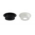 Finition plafond ronde hauteur 12cm pour Inox-galva