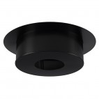 Finition plafond ronde hauteur 12cm pour Inox-galva