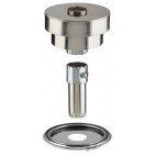 Kit d'adaptation pour conduit de fum&eacute;e isol&eacute; sortie de toit