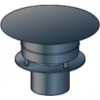 Chapeau aspirateur Tubage flexible