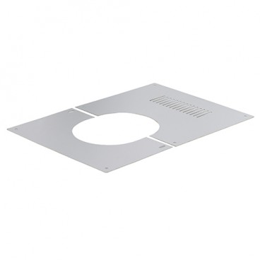 Plaque de ventilation tubage Alumini&eacute;