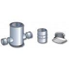 Pack échangeur Ø125 pour insert (H:450mm)