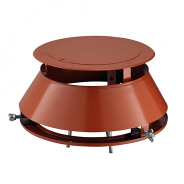 STATIC Inox Polycombustible brique