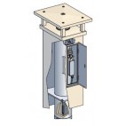 Sortie de toit France classique crépie avec conduit INOX-GALVA