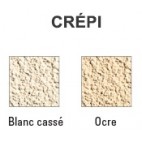 Finition chapeau crépi