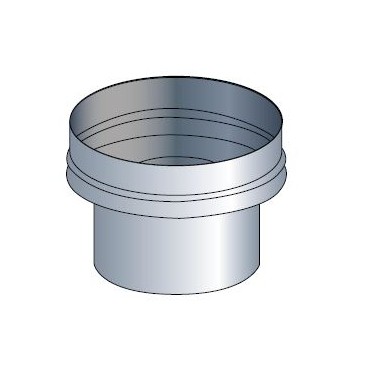 R&eacute;duction centr&eacute;e ventilation acier galvanis&eacute;