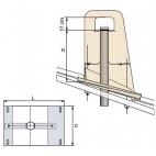 Sortie de toit Provence ventilation crépi avec conduit Galva