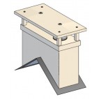 Sortie de toit Bretagne ventilation crépi avec conduit Galva
