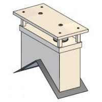 Sortie de toit Bretagne ventilation cr&eacute;pi 150 avec conduit Galva &Oslash; 160