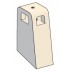 Sortie de toit Provence ventilation assainissement avec conduit PVC Ø 100