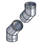 Coude réglable à 45° (ensemble de coudes)