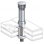 Coquille isolante - toit plat
