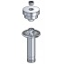 Kit conduit pour sortie de toit Tradinov conduit Poujoulat Ø 230 Inox-Galva