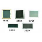 Grilles droites avec pré cadre