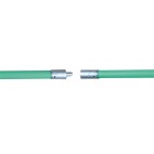 Canne de ramonage PPH verte
