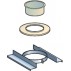 Kit d'adaptation pour conduit Inox-Galva