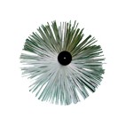 Hérisson PVC rond avec boule de guidage pour conduit INOX