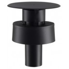 Terminal vertical inox ou noir 