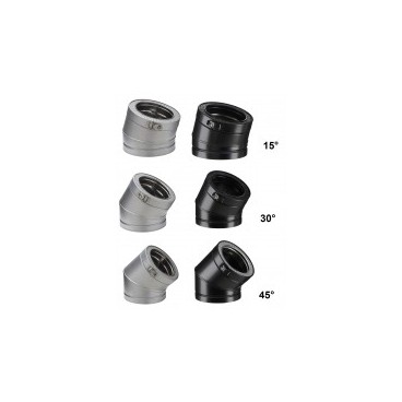 Coudes 15&deg;, 30&deg; et 45&deg; Therminox TI